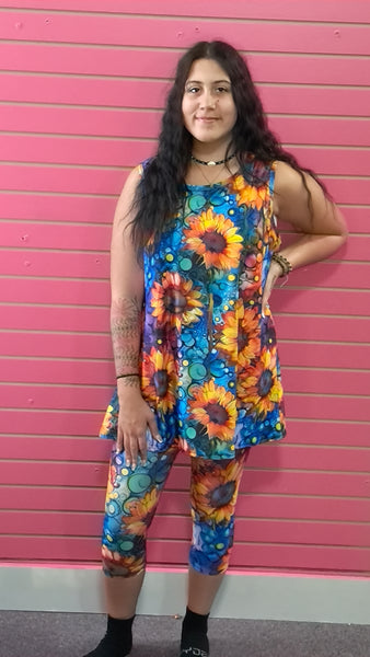 Inked Sunflower