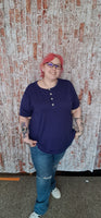 Lisa Button Top