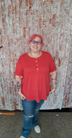 Lisa Button Top
