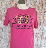 Uptown Girl Pink tee