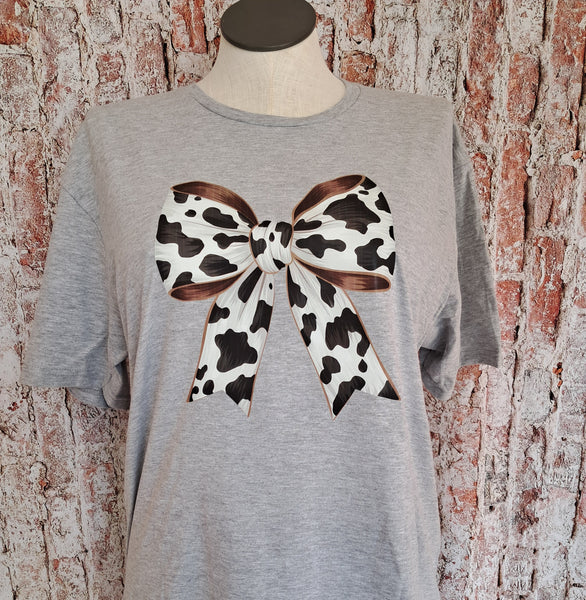 Cow Print Tee