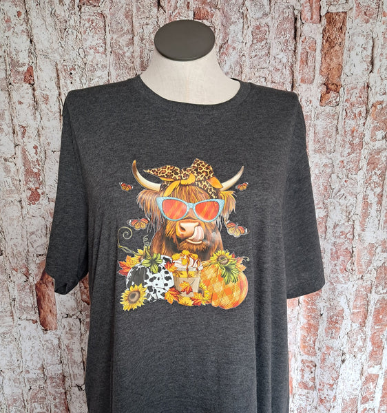 Pumpkin Heifer Graphic Tee
