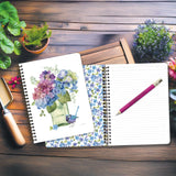 Hydrangea Notebook