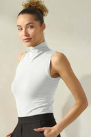 Final Sale- MOCK NECK CONFINDENCE TOP