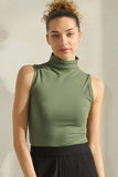 Final Sale- MOCK NECK CONFINDENCE TOP