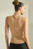 Final Sale- MOCK NECK CONFINDENCE TOP