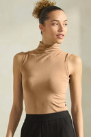 Final Sale- MOCK NECK CONFINDENCE TOP