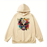 FLOWER SKULL TRANSFER