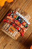 Orange 4pcs Halloween  Bracelet Set