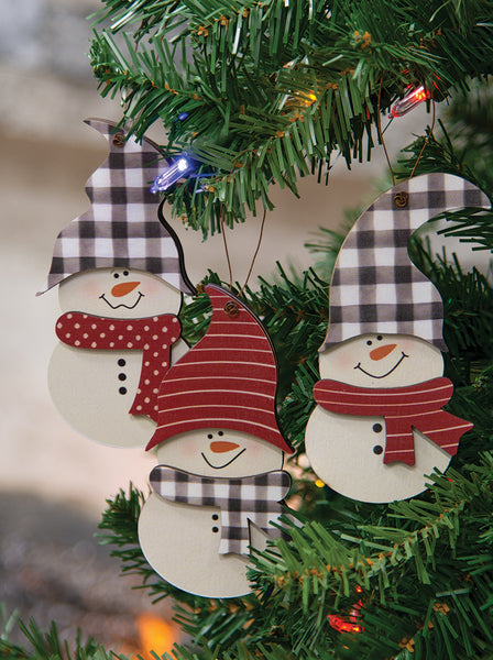 Snowman Hat Ornaments