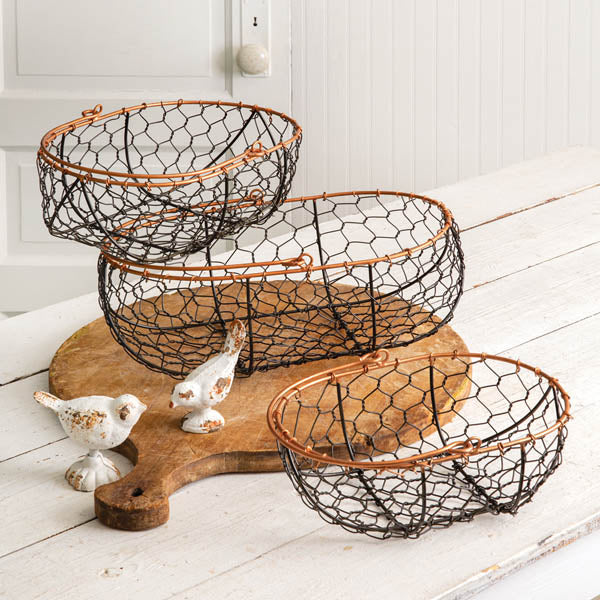 Wire Gathering Baskets