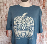 Pumpkin Aztec Graphic Tee