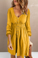 GRETA BUTTON UP DRESS