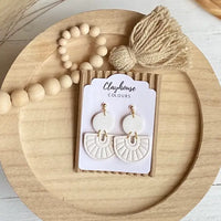 Boho Clay Earrings