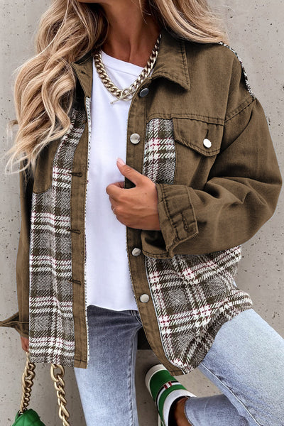 CASUAL PLAID JACKET