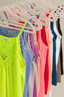 SHINE BRIGHT LACE CAMI