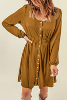 GRETA BUTTON UP DRESS