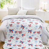 Patriotic Bows THROW