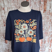 Fall Flowers Graphic Tee