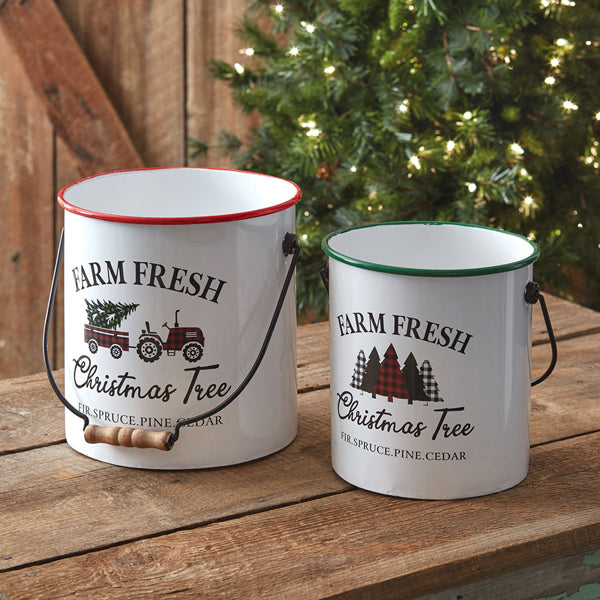 Fresh Christmas Tree Buckets