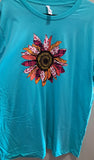SUNFLOWER COLORFUL GRAPHIC TEE