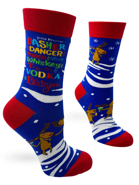 FESTIVE HOLIDAY CREW SOCK