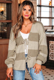 KHAKI TYE SWEATER