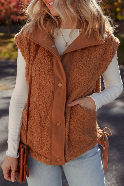 BROWN VEST