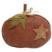 Orange Pumpkin with Star