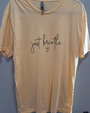 JUST BREATHE GRAPHIC TEE