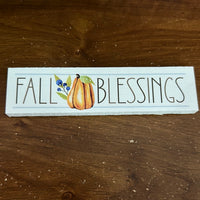 Fall blessings