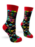 FESTIVE HOLIDAY CREW SOCK