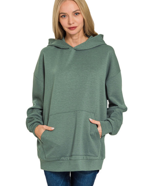 JOAN SCUBA HOODIE W/POCKETS