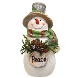 Snowman Joy-Peace-Noel Asst