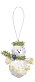 Teeny Mistletoe Snowmen