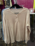 FERN HENLEY SWEATER