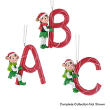 Kindness Elves Monogram Ornaments