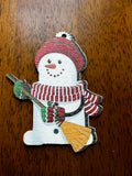 snowman asst orn