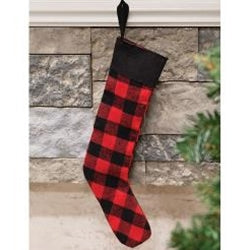 Buffalo Check Stocking Orn