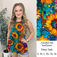 Inked Sunflower