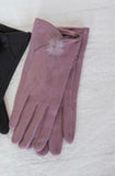 MICROSUEDE FUR POM GLOVES