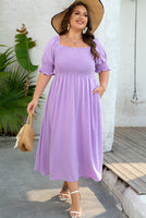 Purple Dot Dress