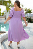 Purple Dot Dress