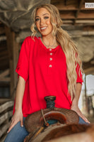 Lisa Button Top