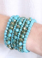 7LAYERED BEADED BRACLET
