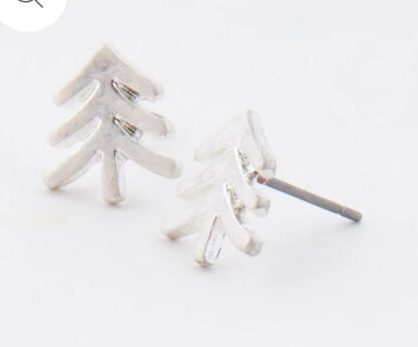 Tree Stud Earring