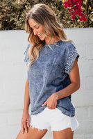 Gloria Denim Top