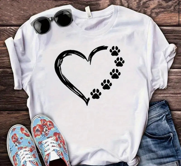 Dog\Heart Black Transfer