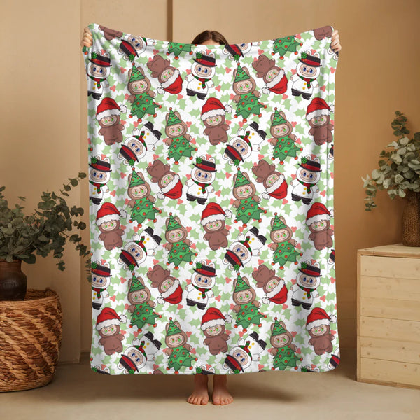 Labubu Fleece Blanket