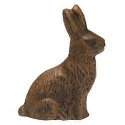 Resin Chocolate Bunny, 5"